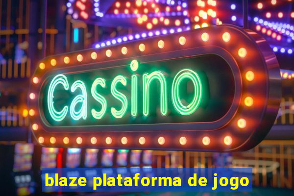 blaze plataforma de jogo